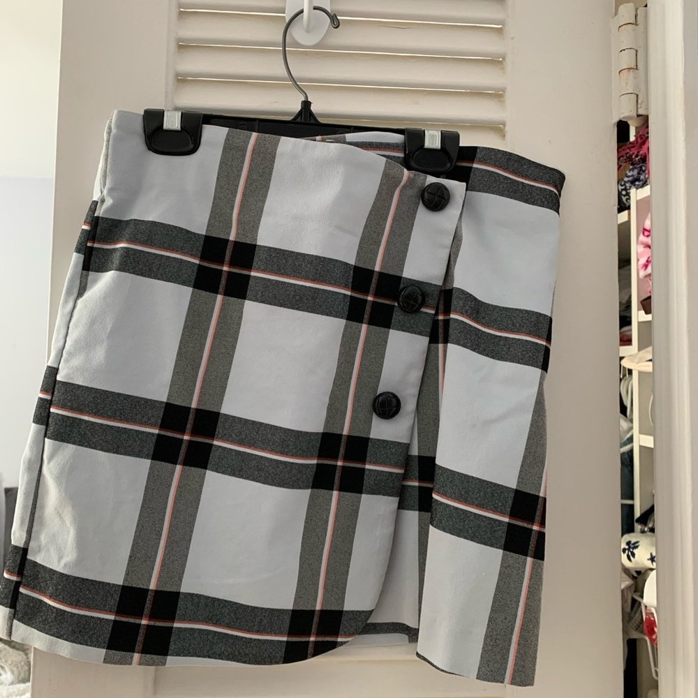 Urban outfitters plaid skirt